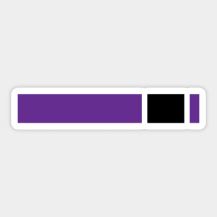 BJJ Pruple Belt Sticker